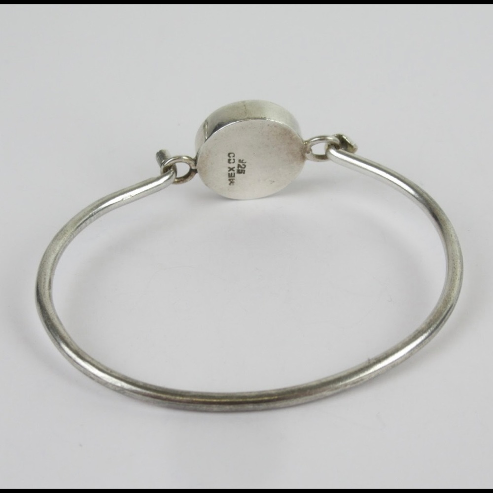 Sterling Silver Monogrammed Bangle - image 3